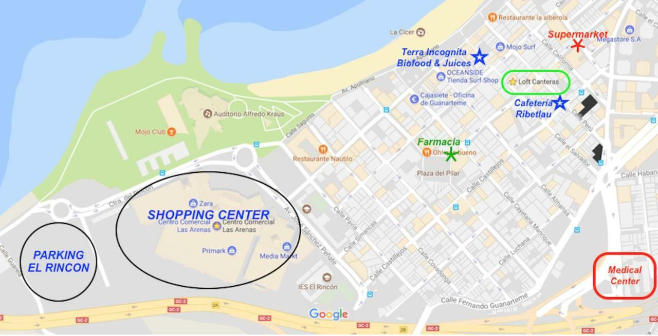 לאס פאלמס דה גראן קנאריה Loft Canteras מראה חיצוני תמונה